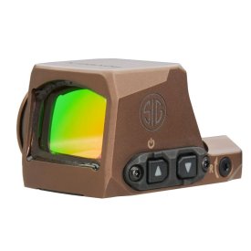 Kolimator Sig Sauer EO Romeo-X COMPACT FDE 2MOA RED DOT/ 32MOA CIRCLE - SORX1202